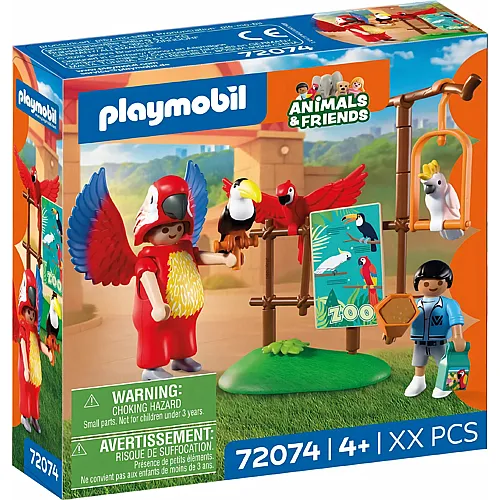 PLAYMOBIL Animals & Friends Zoo: Maskottchen (72074)