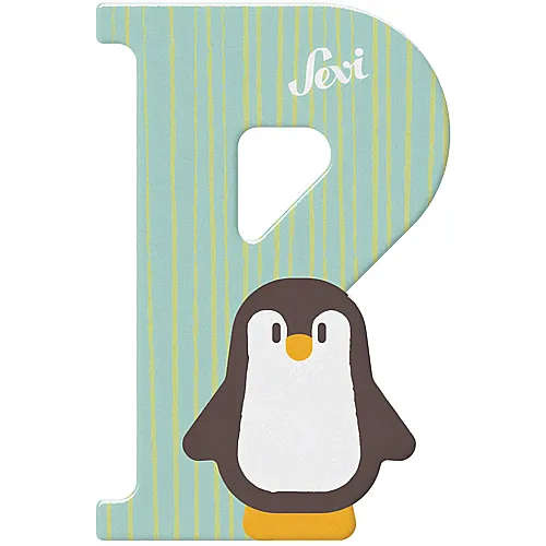 Sevi Buchstaben Tiere P - Pinguin