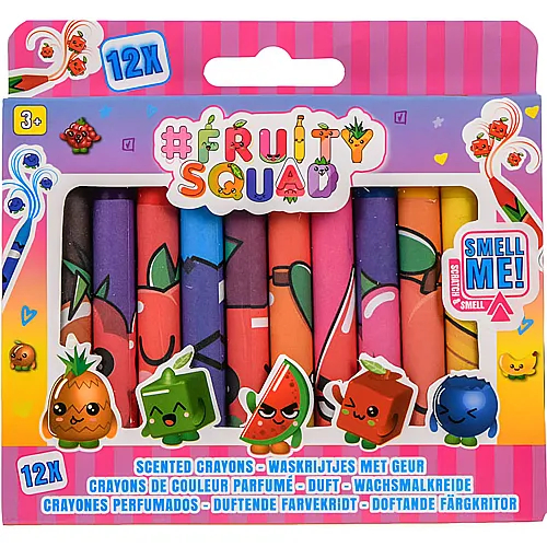 Fruity Squad Duft-Wachsmalkreide (12Teile)