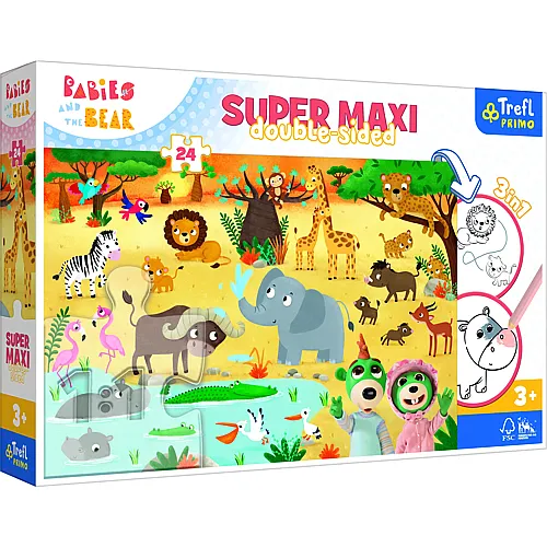 Trefl Puzzle Safari - 24 Teile