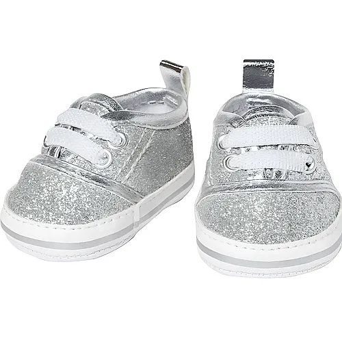 Heless Glitzer-Sneakers silber (30-34cm)