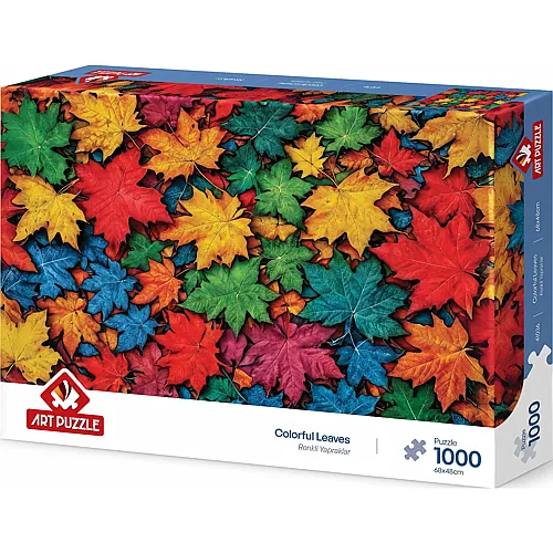 Art Puzzle Bunte Bl�tter - 1000 Teile
