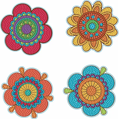Diamond Dotz Diamond Painting Untersetzer Hippie