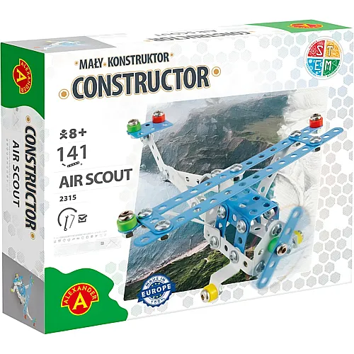 Alexander Constructor Air Scout Flugzeug (141Teile)