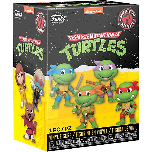 Funko Mystery Mini - Teenage Mutant Ninja Turtles - (Teenage Mutant Ninja Turtles (TMNT)) - 1 of 12 to Collect - Styles