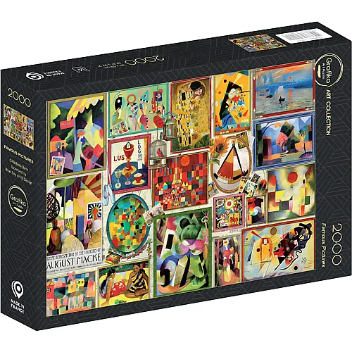 Grafika Puzzle Art Collection Famous Pictures - 2000 Teile