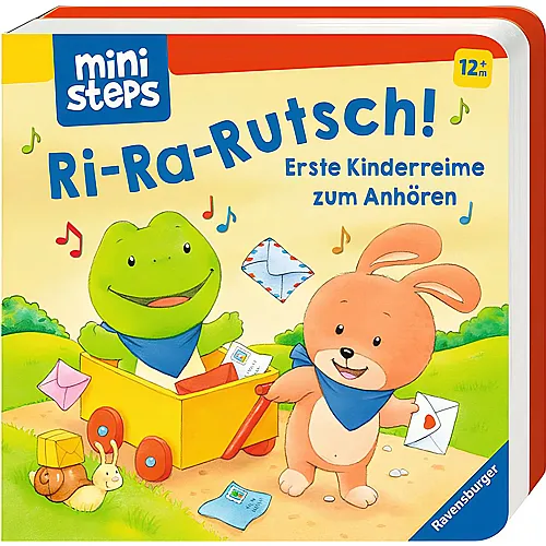 Ravensburger ministeps Ri-ra-rutsch! Erste Kinderreime zum Anhren