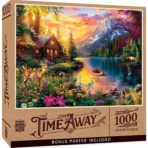 Master Pieces Puzzle Time Away Abendstille - 1000 Teile