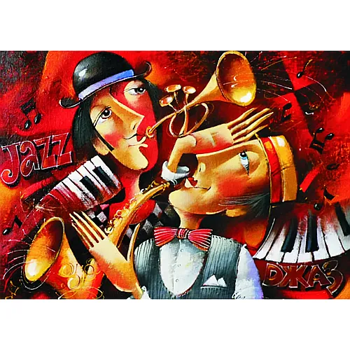 Gold Puzzle Jazz Duet - 1000 Teile