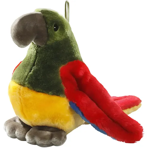 Carl Dick Papagei Gelb/Rot - 27 cm