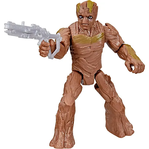 Hasbro Marvel F66665X3 Guardians of The Galaxy 4IN Figure Newton, Mehrfarbig, M