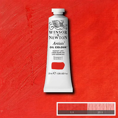 Winsor & Newton W&n Artists' Ölfarbe 37ml Tube Scharlachlack