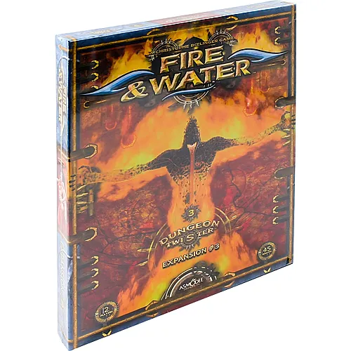Ludically Dungeon Twister Expansion 3 - Fire & Water - English