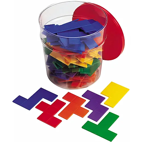 Learning Resources Pentominos in Regenbogenfarben - 72 Teile