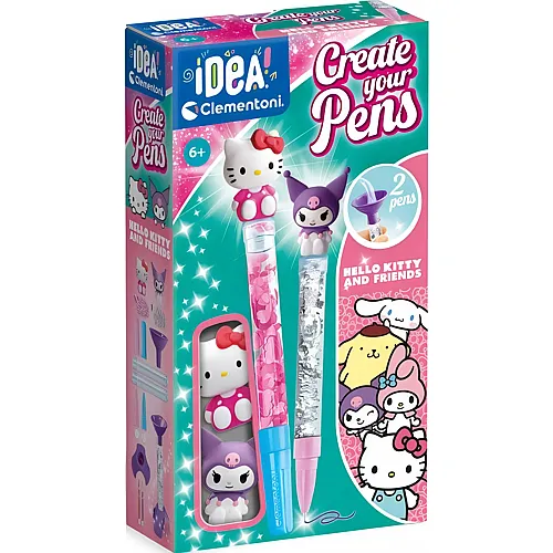Hello Kitty Stift-Kreationen multilingual