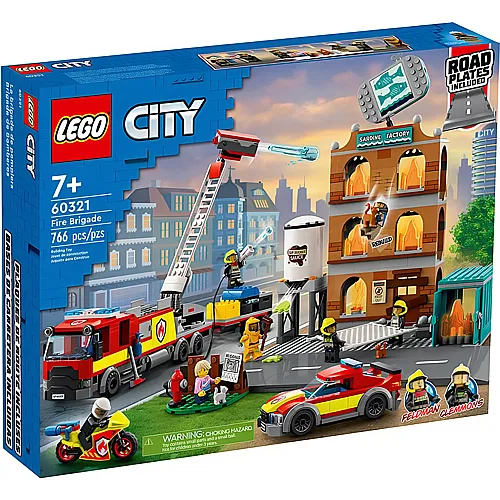 LEGO City Feuerwehreinsatz mit Lschtruppe (60321)