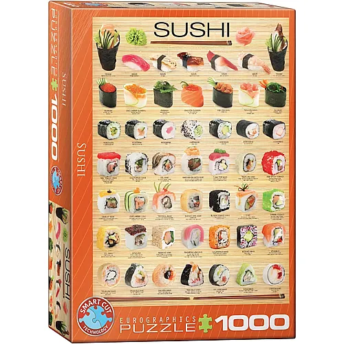 Eurographics Puzzle Sushi - 1000 Teile