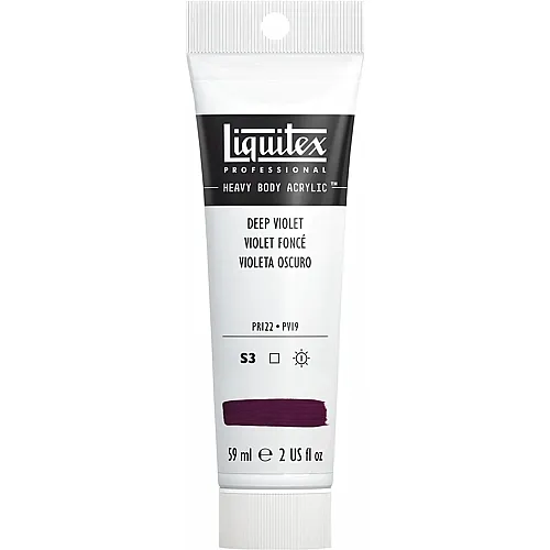 Liquitex Lqx Prof. Heavy Body Acrylfarbe 59ml Tube Dunkelviolett