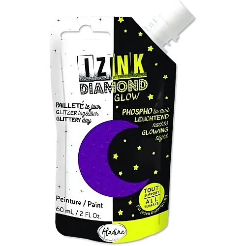 Aladine Izink Diamond Glow Violett - 60 ml