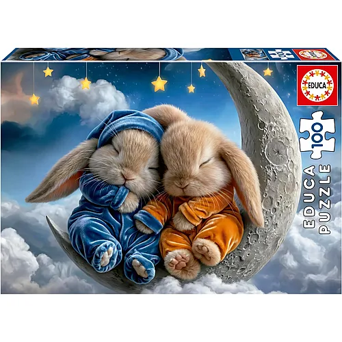 Educa Puzzle Hasentr�ume - 100 Teile