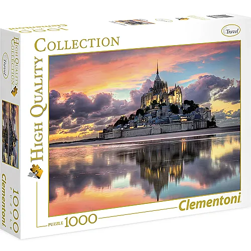 Clementoni Puzzle High Quality Collection Mont St. Michel (1000Teile)