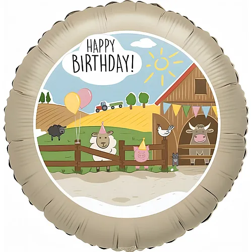 Riethm�ller Folienballon Farm 45cm