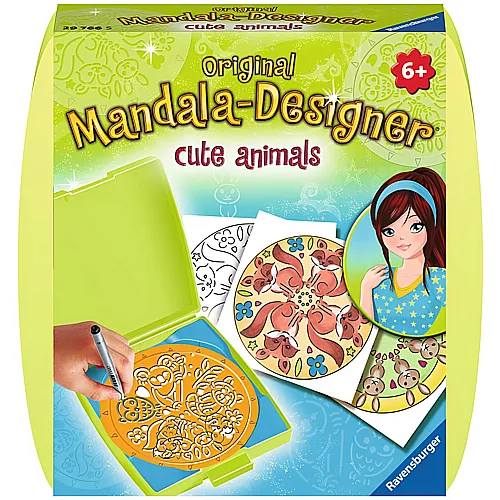 Mini Mandala-Designer Cute Animals