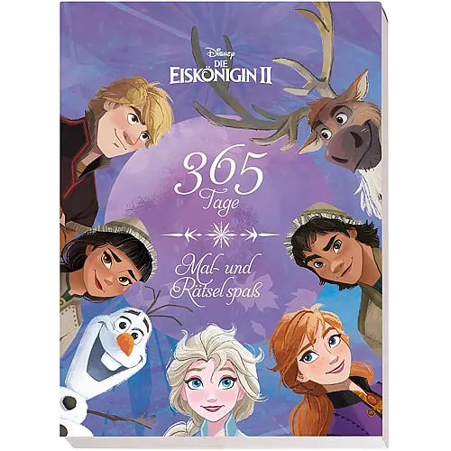 Die Eisk�nigin 2: 365 Tage Mal- und R�tselspass