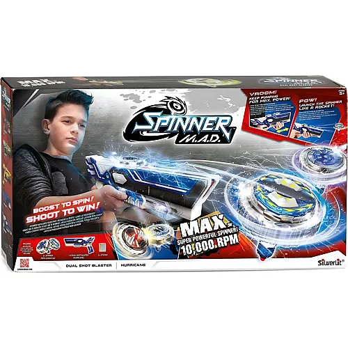 Silverlit Spinner MAD Dual Shot Blaster