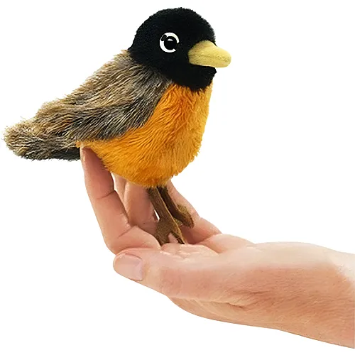 Folkmanis Fingerpuppe Rotkehlchen - 10 cm