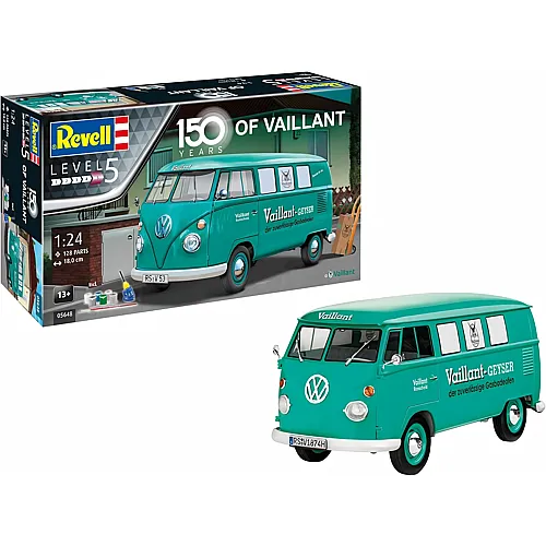 Bausatz VW T1 Bus 150 years of Vaillant 128Teile
