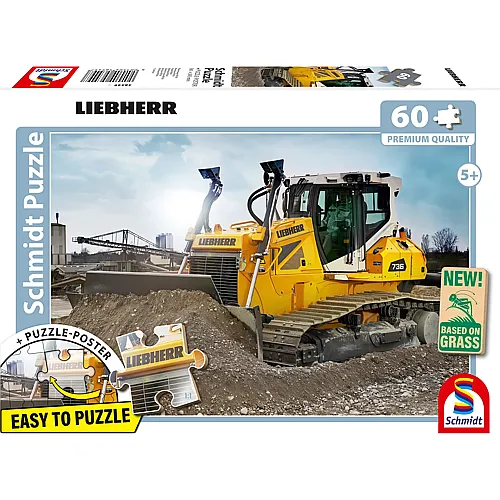 Liebherr, Planierraupe PR736 60Teile