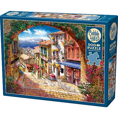 Cobble Hill Puzzle Torbogen in Cagnes (500Teile)