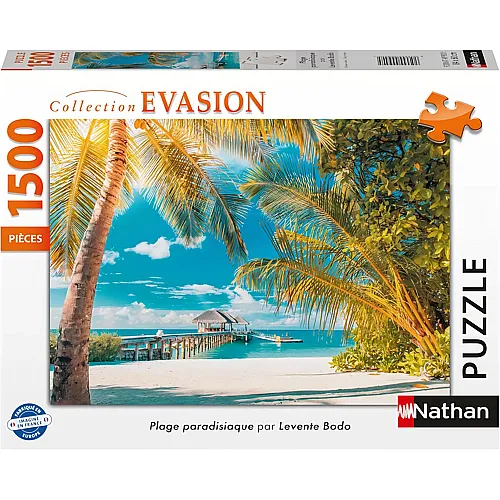 Levente Bodo - Paradies-Strand - 1500 Teile