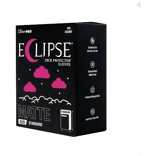 Ultra Pro ECLIPSE Matte Pink Deck Protector Sleeves Standard (105)