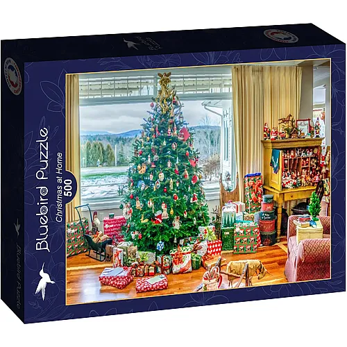 Bluebird Puzzle Christmas at Home (500Teile)