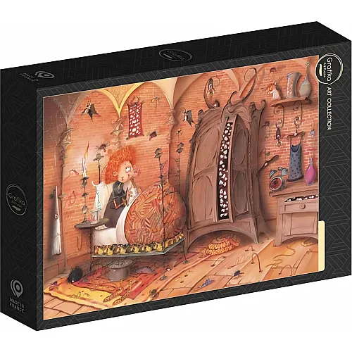 Grafika Puzzle Art Collection Fran�ois Ruyer Die Hexe - 1000 Teile