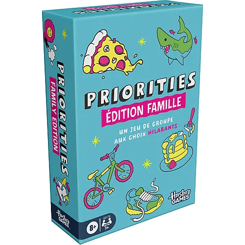 Hasbro Gaming Priorities �dition familiale, f franz�sische Version
