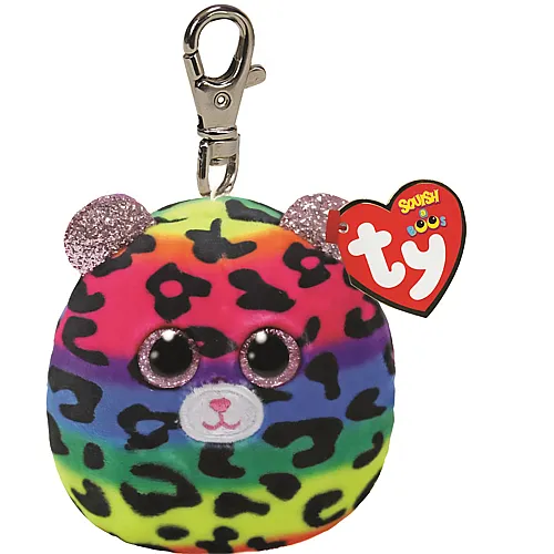 Ty Beanie Clips Schl�sselanh�nger Dotty der Leopard - 10 cm