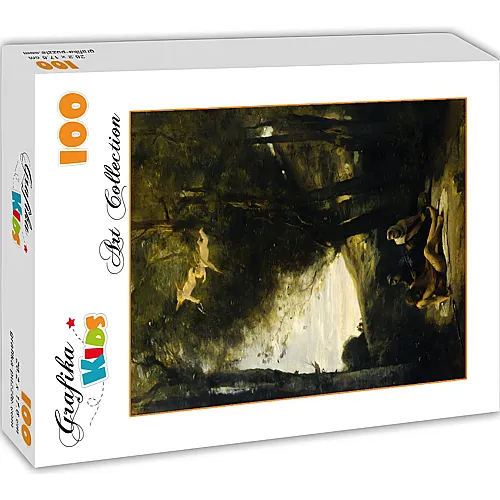Grafika Puzzle Art Collection Jean-Baptiste-Camille Corot Grafika Kids Saint Sebastian Succored by the Holy Women, 1874 - 100 Teile
