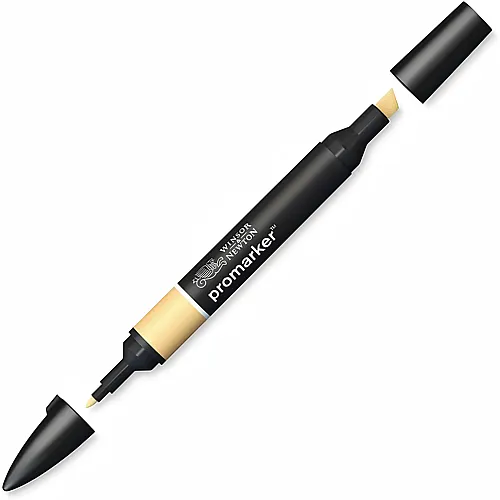 Winsor & Newton Promarker Stift mit 2 Spitzen Pastellgelb