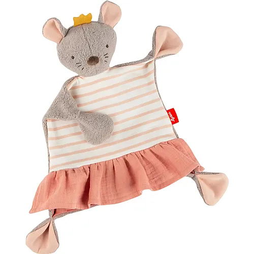 Sigikid Baby Schnuffeltuch Maus - 25 cm