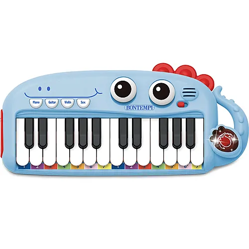 Bontempi Elektronik-Keyboard mit 24 Tasten Blau