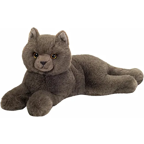 Teddy-Hermann Kart�userkatze liegend 36cm