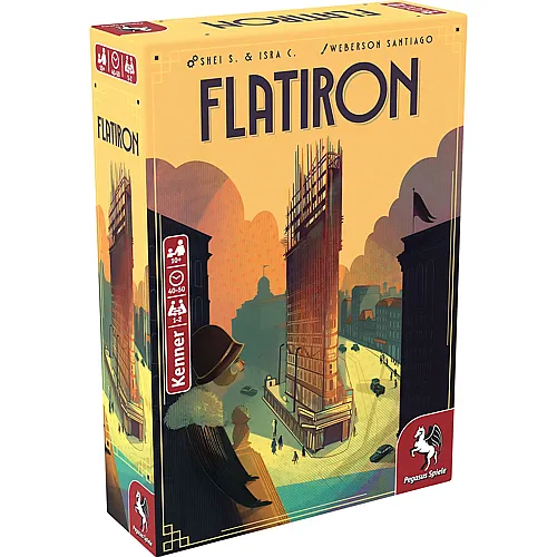 Pegasus Spiele Flatiron - Deutsch