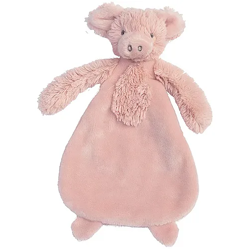 Schmusetuch Schwein Perry 25cm