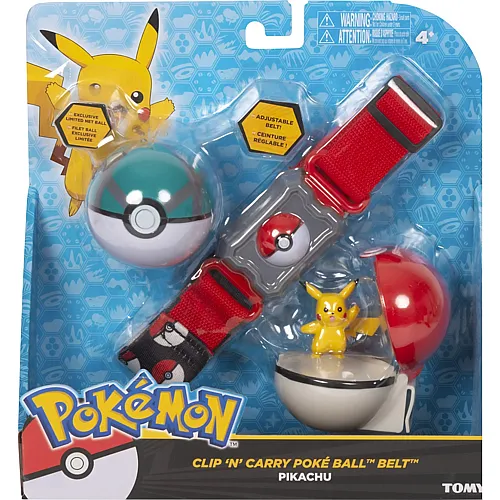 Tomy Pok�mon Clip'n Carry G�rtel - Pikachu 2