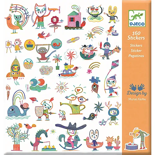 Djeco Sticker Gazette