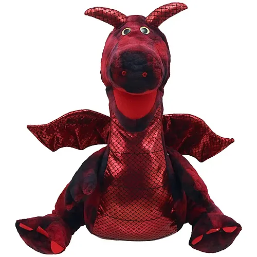 The Puppet Company Enchanted Dragons Handpuppe Drache Rot (45cm)