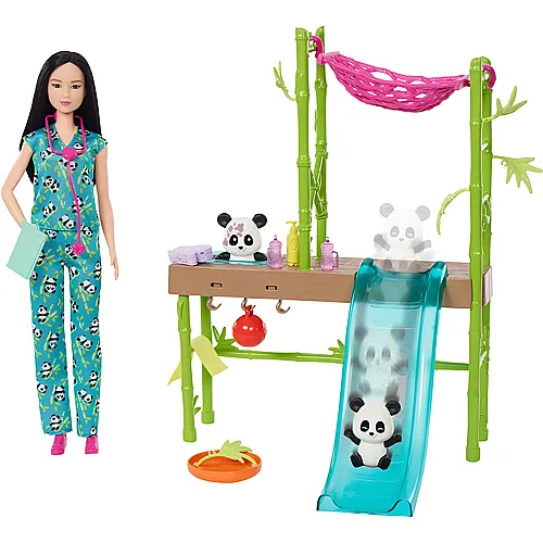 Barbie Karrieren Panda Pflegestation Spielset